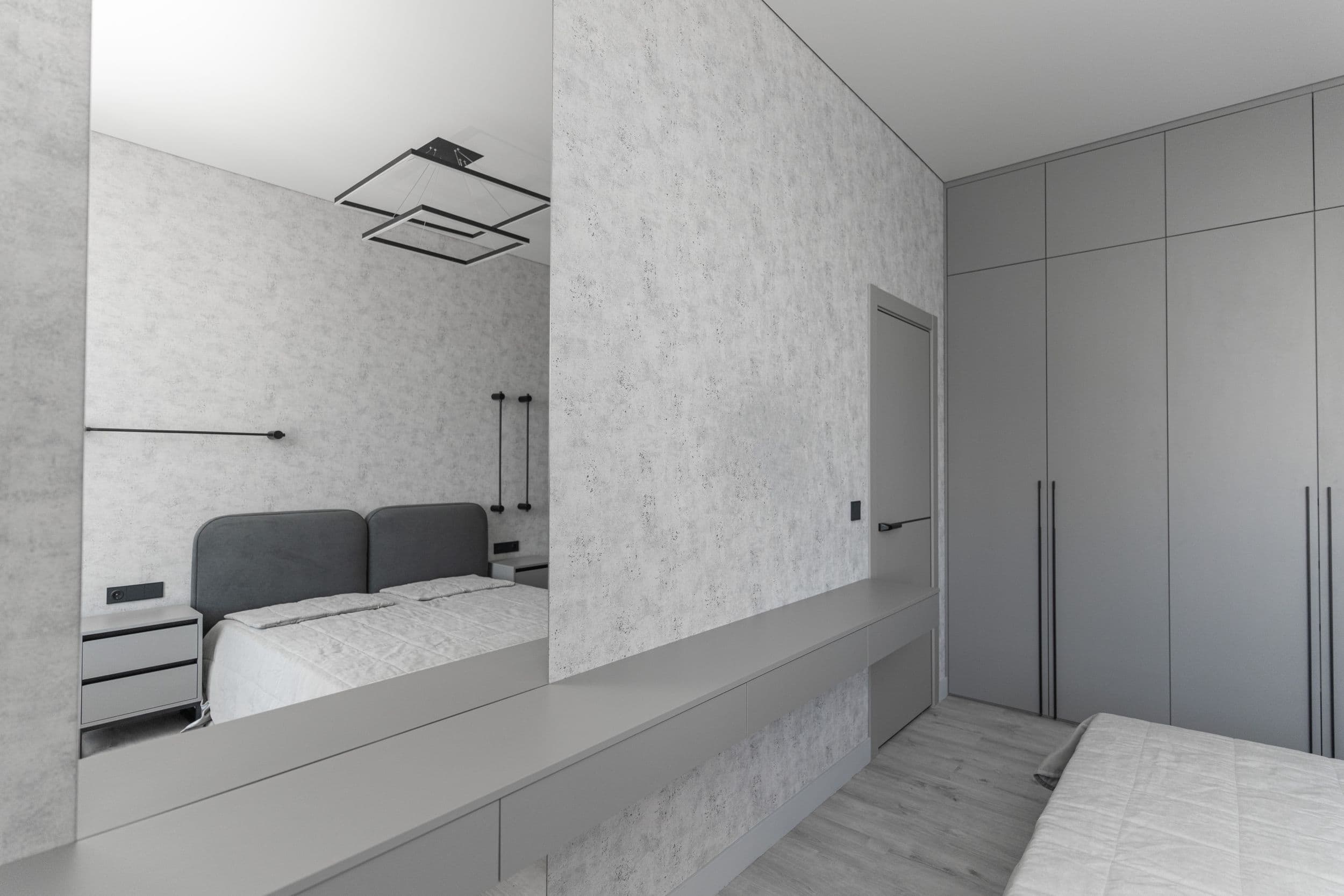 Встроенный шкаф в спальне